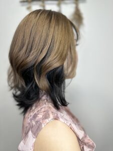 熊本市美容室JIU【ジウ】インナーカラー、デザインカラーは当サロンにおまかせください!!!